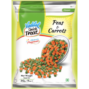 Vadilal Peas&Carrots 312g