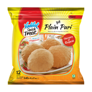 Vadilal Plain Puri 12pc