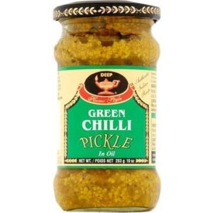 Deep green chilli pickle 10oz