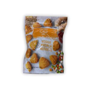 Deep veggie masala nuggets