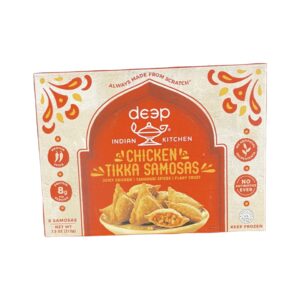 Deep chicken tikka samosa 8pc
