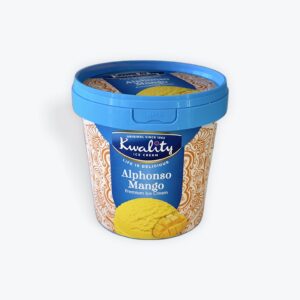 Kwality ice cream alphonso mango 960ml