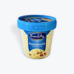 Kwality ice cream butterscotch 960ml