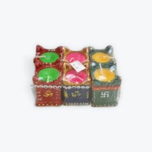 Tulsi diya set of 6