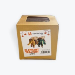 Elephant tea light holder