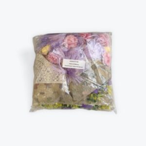 Floral purple yellow bandarwal