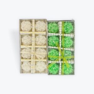 Floating rose candles set of 8