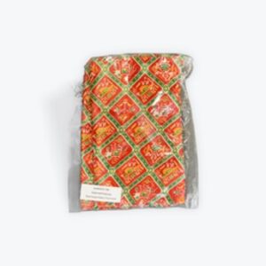 Red/green patola thal cover