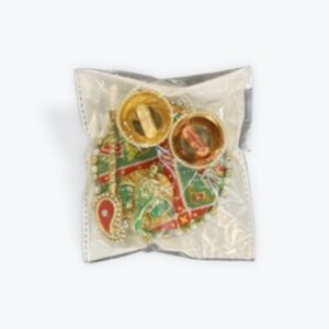 Patola Ganesh roli chawal plate