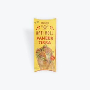Deep paneer tikka Kati roll 200g