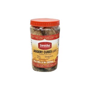 Swetha Jaggery Cubes Jar 2lb