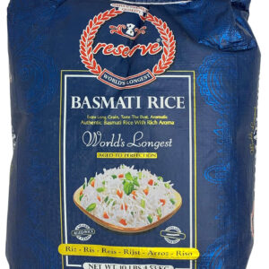 Zafarani Reserve Basmati Rice 10lb