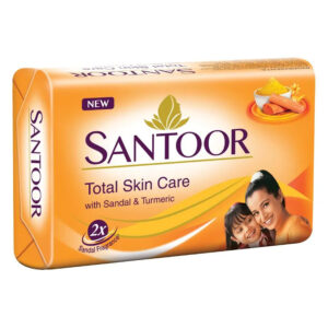 Santoor white soap 125g